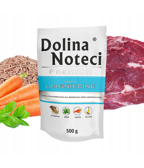 Dolina Noteci Premium Jagnięcina saszetka 500g