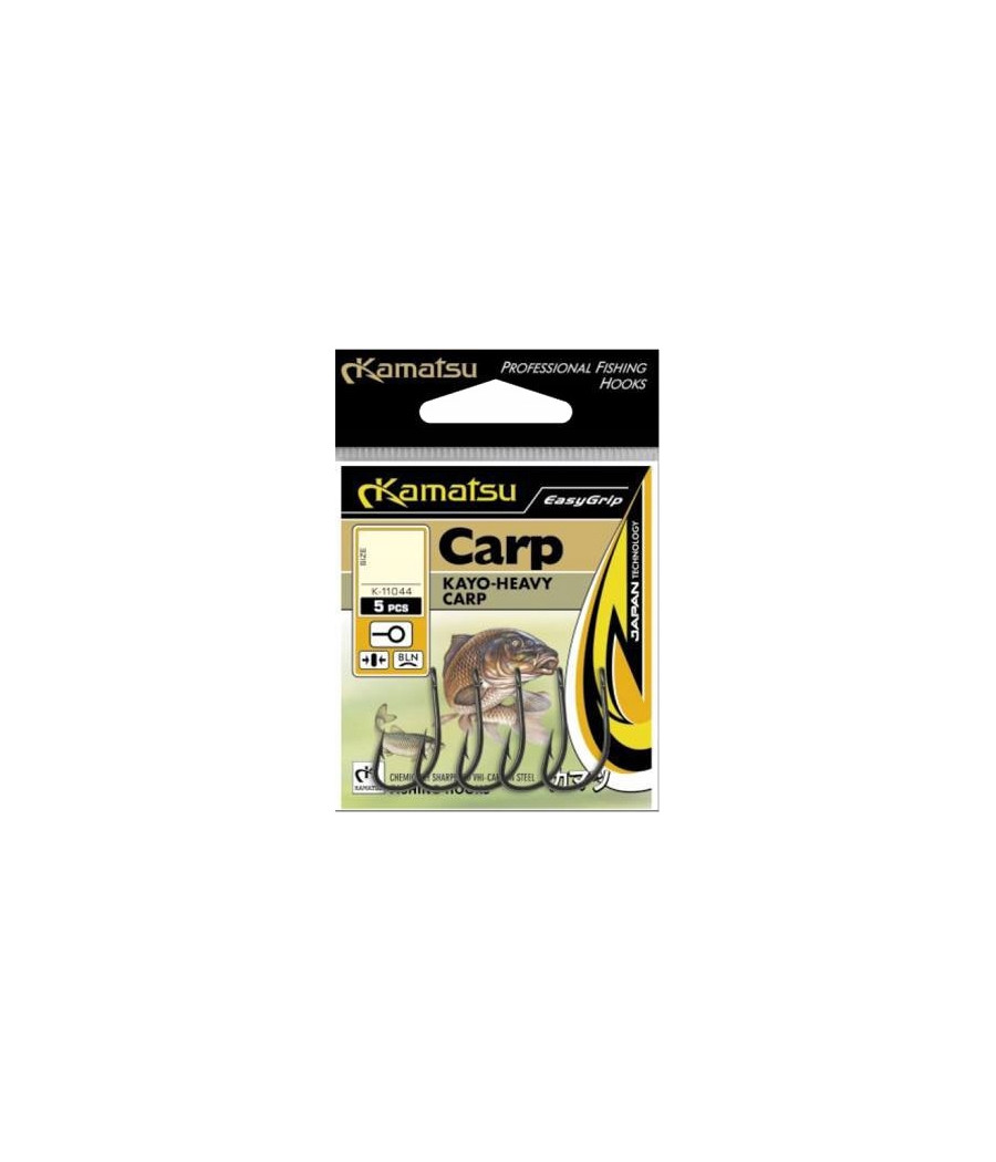 HACZYK KARPIOWY KAMATSU KAYO HEAVY CARP ROZMIAR 4 BLNO - 5 szt HACZYK KARPIOWY KAMATSU KAYO HEAVY CARP ROZMIAR 4 BLNO - 5 szt