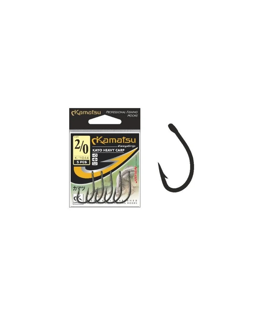 HACZYK KARPIOWY KAMATSU KAYO HEAVY CARP ROZMIAR 4 BLNO - 5 szt