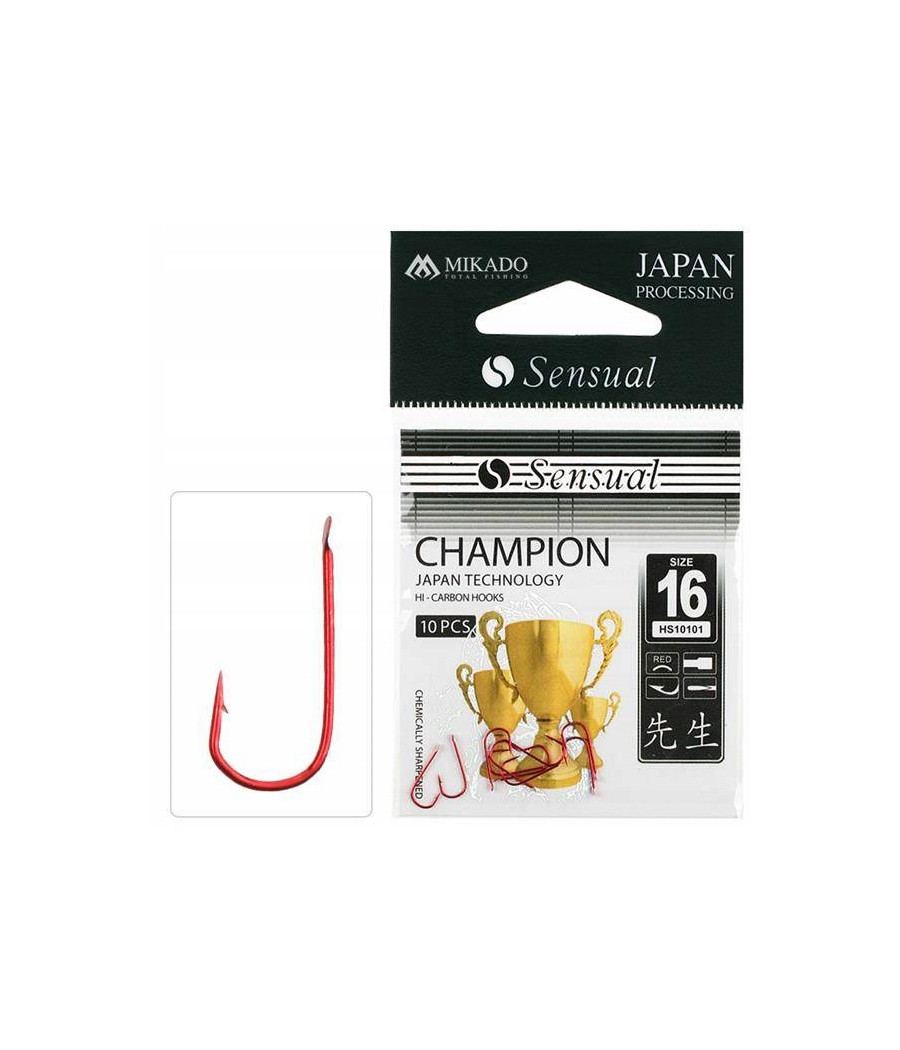 MIKADO HACZYKI SENSUAL CZAMPION RED NR16 10SZT MIKADO HACZYKI SENSUAL CZAMPION RED NR16 10SZT