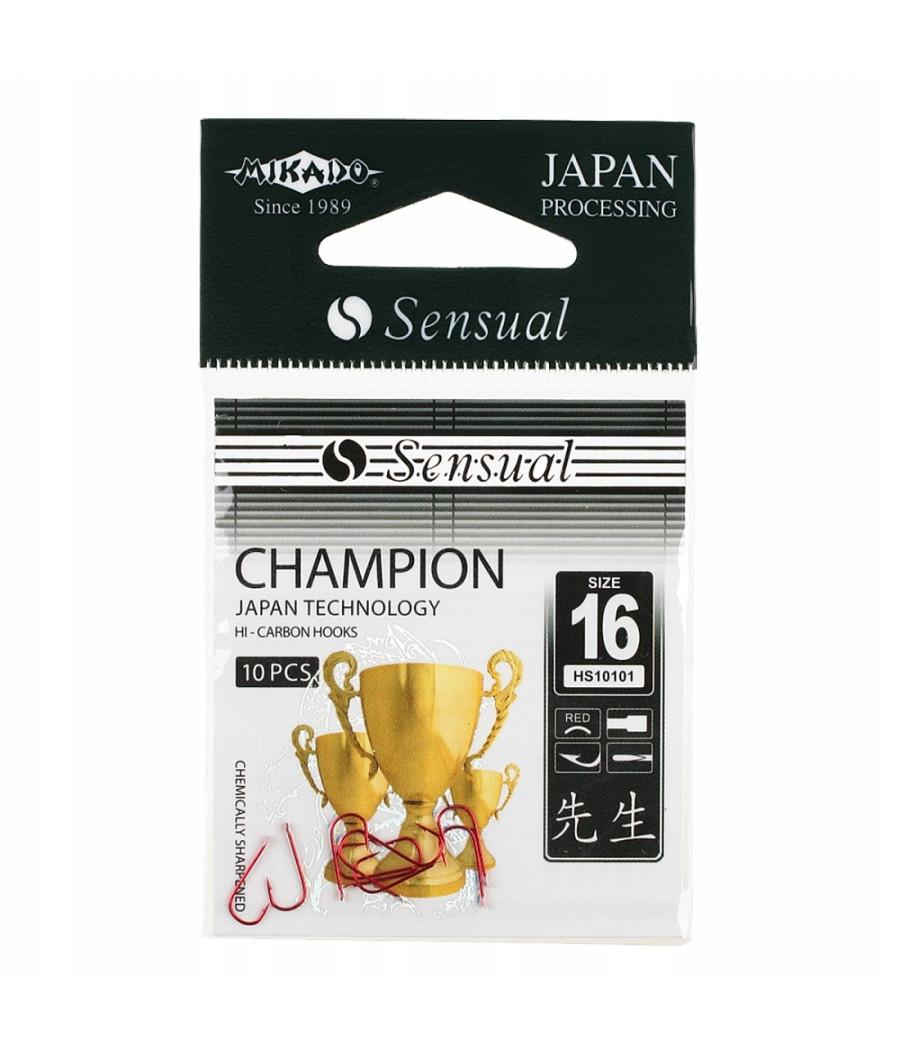 MIKADO HACZYKI SENSUAL CZAMPION RED NR16 10SZT