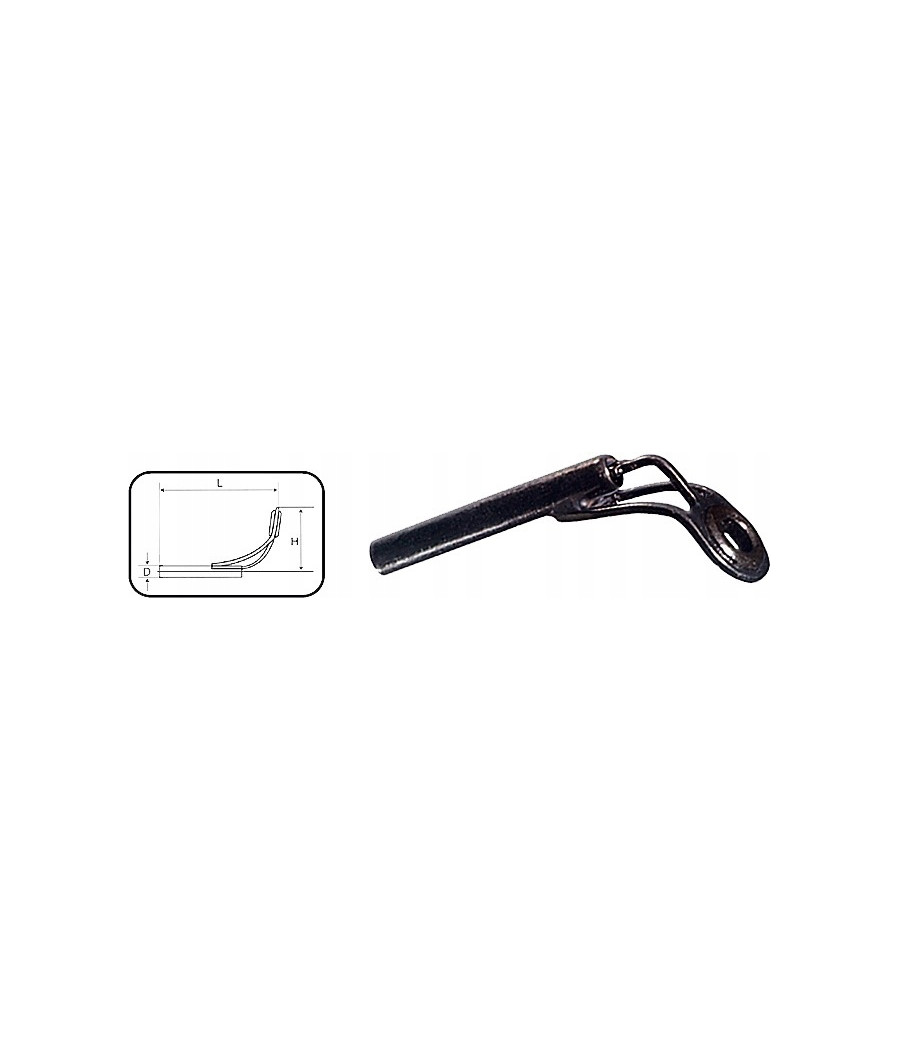 Jaxon Przelotka Szczytowa NR 4 1.6 mm OK-SM0416 do Wędki Końcowa Lekka Jaxon Przelotka Szczytowa NR 4 1.6 mm OK-SM0416 do Wędki Końcowa Lekka