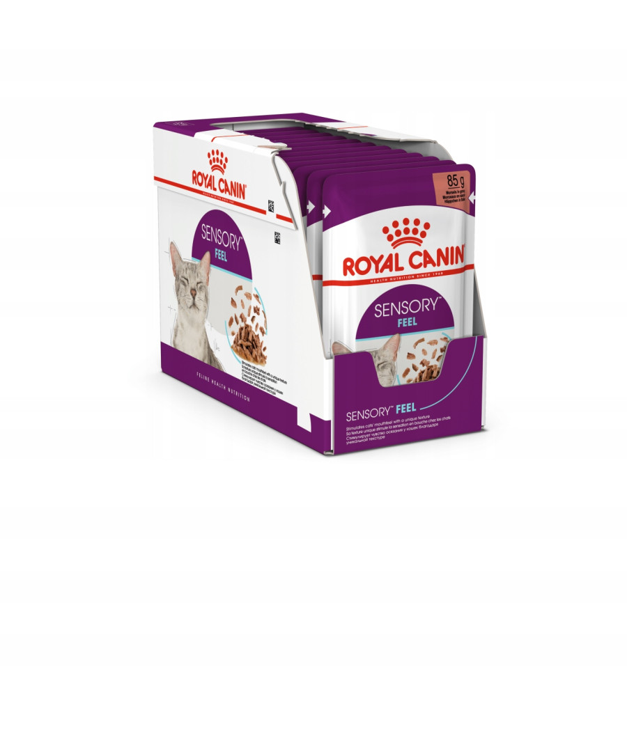 ROYAL CANIN FHN Sensory Feel w sosie - mokra karma dla kota dorosłego 1 x