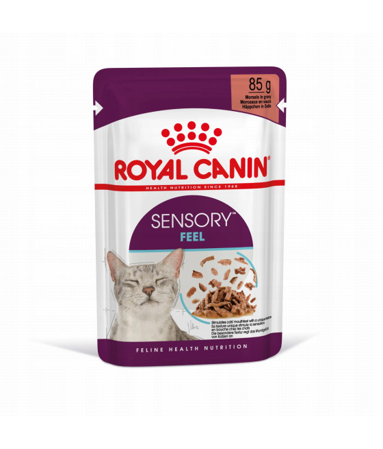 ROYAL CANIN FHN Sensory Feel w sosie - mokra karma dla kota dorosłego 1 x