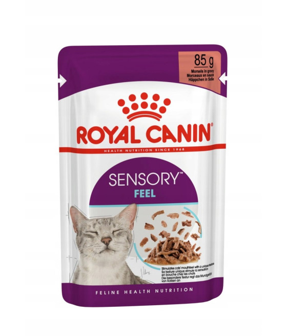 ROYAL CANIN FHN Sensory Feel w sosie - mokra karma dla kota dorosłego 1 x