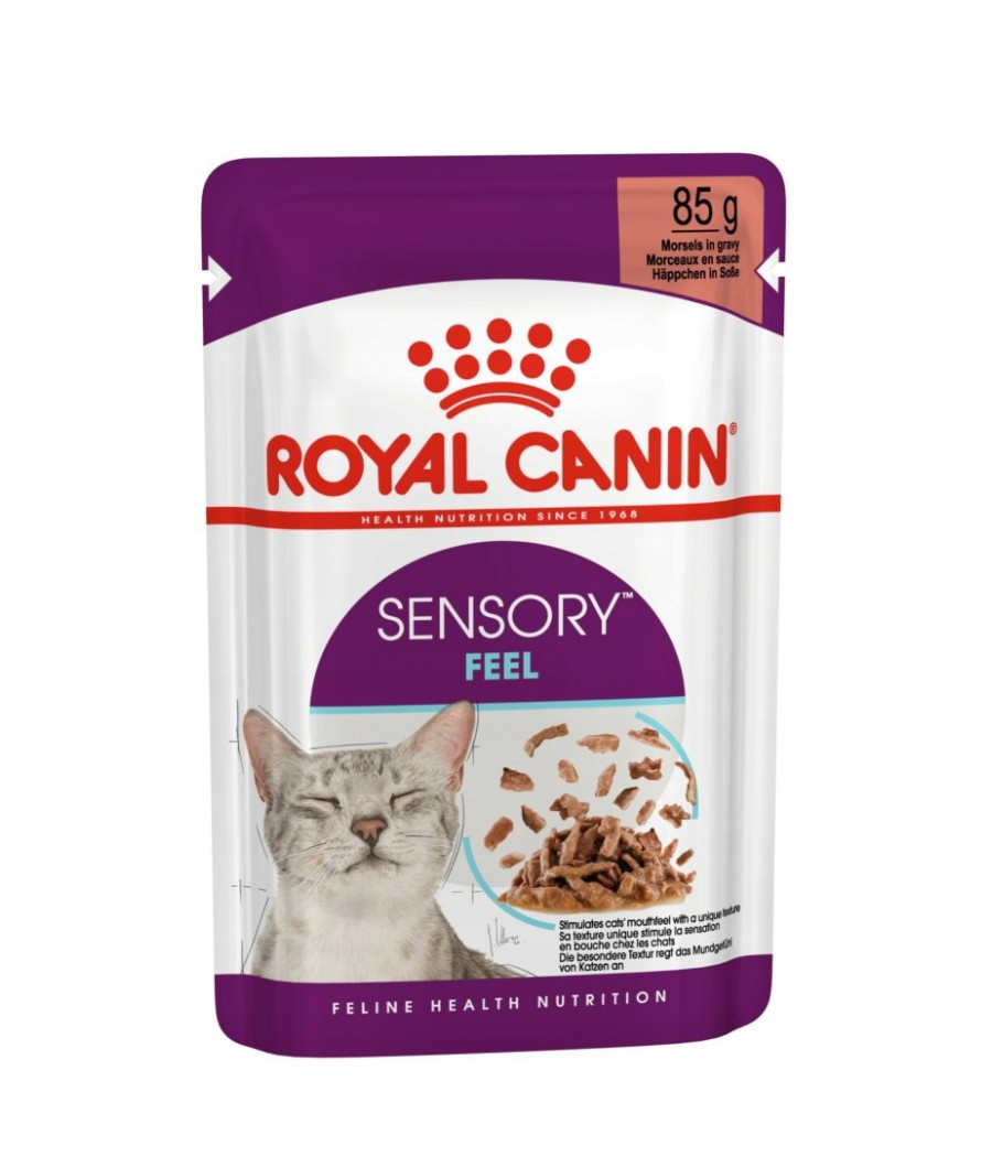 ROYAL CANIN FHN Sensory Feel w sosie - mokra karma dla kota dorosłego 1 x