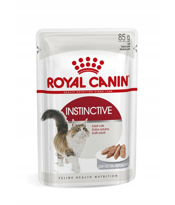 Royal Canin INSTINCTIVE saszetka dla kota wybrednego PASZTET 85g