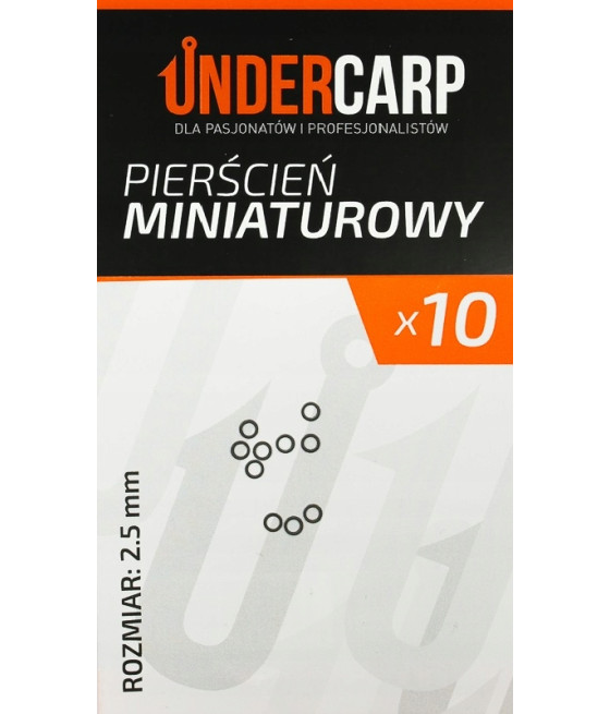Kółko łącznikowe Undercarp Pierścień miniaturowy 3,7 mm