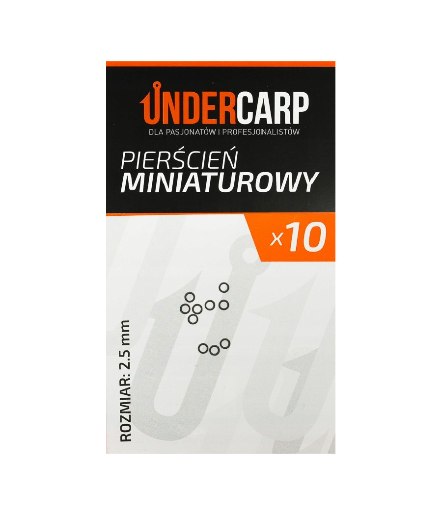 Kółko łącznikowe Undercarp Pierścień miniaturowy 3,7 mm Kółko łącznikowe Undercarp Pierścień miniaturowy 3,7 mm