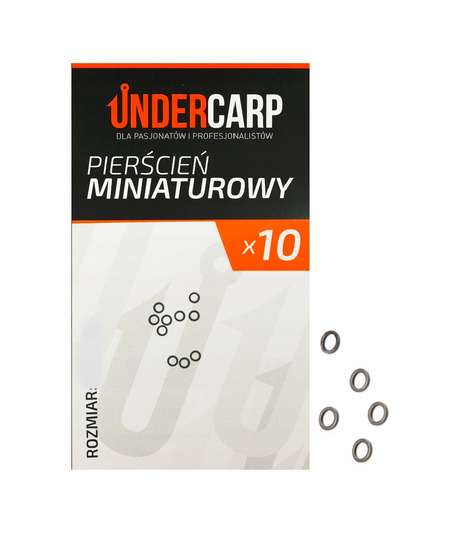 Kółko łącznikowe Undercarp Pierścień miniaturowy 3,7 mm