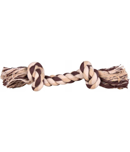 Trixie Zabawka sznur z węzłami dla psów 22 cm 75 g TRIXIE szarpak gryzak
