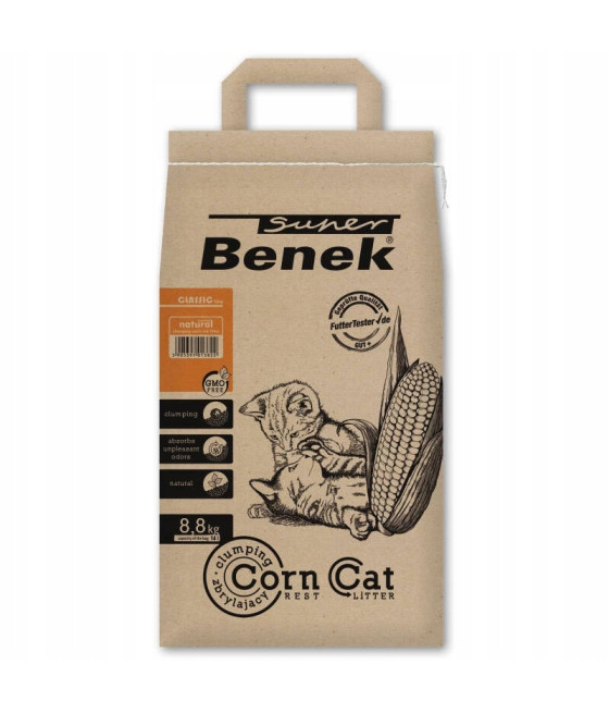 Super Benek Corn Cat żwirek kukurydziany 14L