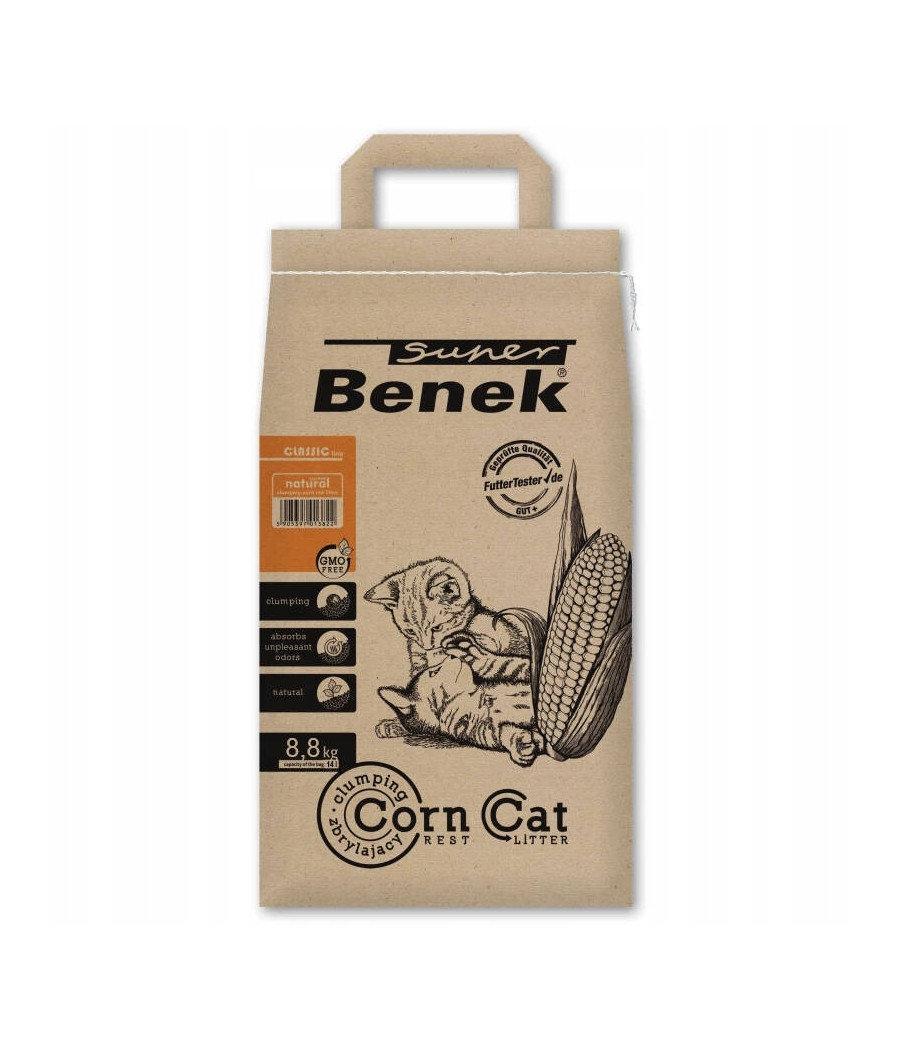 Super Benek Corn Cat żwirek kukurydziany 14L