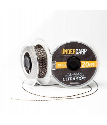 UNDERCARP PLECIONKA ULTRA SOFT 20M 35LB ZIELONA