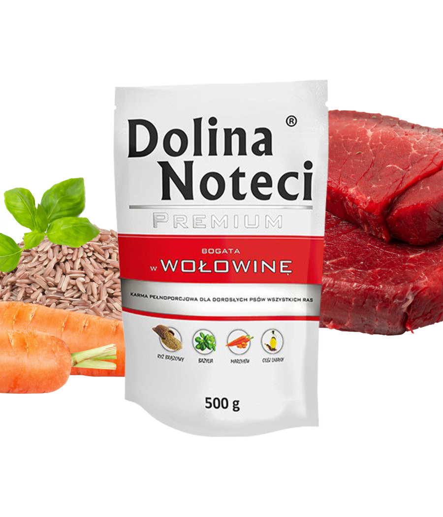 Dolina Noteci Premium Wołowina saszetka 500g