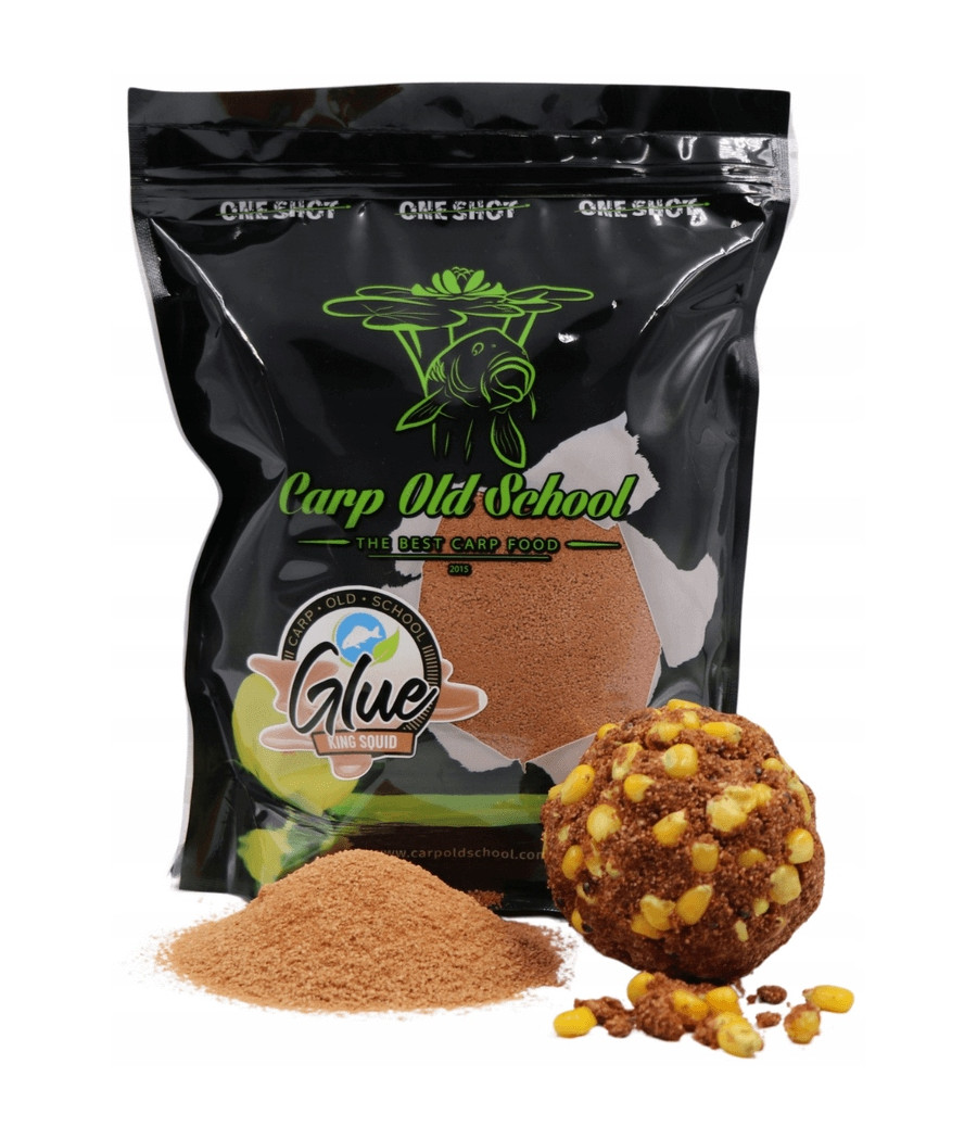 Klej do ziaren Carp Old School Glue - King Squid 1kg Klej do ziaren Carp Old School Glue - King Squid 1kg
