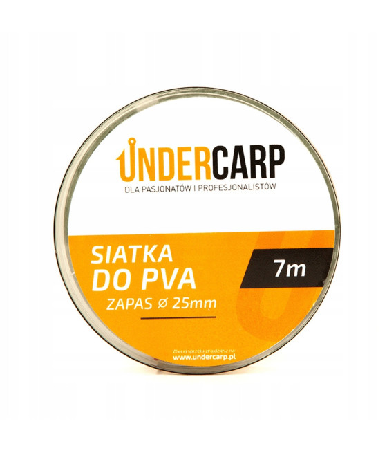 UNDERCARP Siatka Pva Zapas 25mm 7m