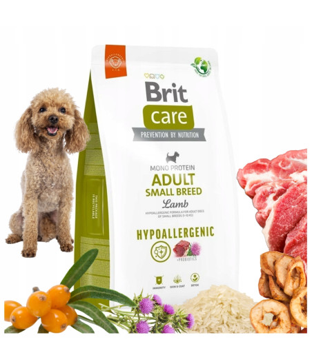 BRIT Care Dog Hypoallergenic Adult Small Breed 3kg