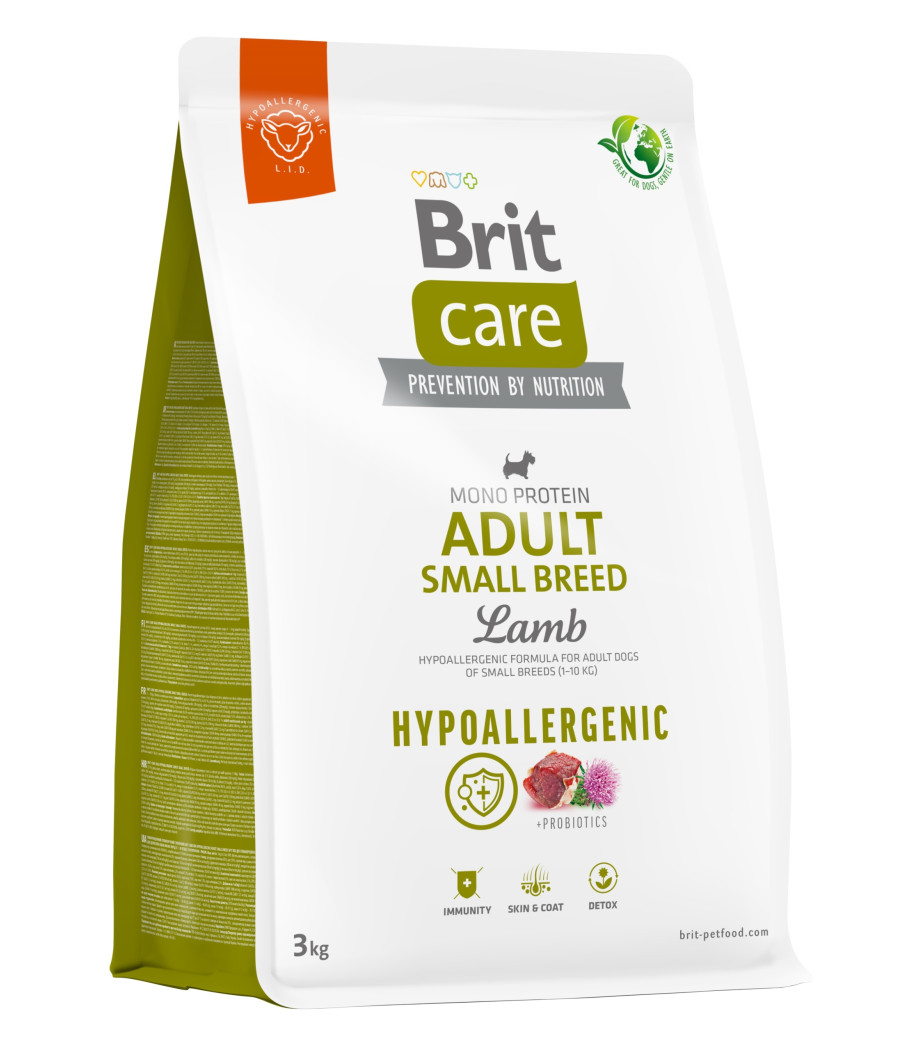 BRIT Care Dog Hypoallergenic Adult Small Breed 3kg