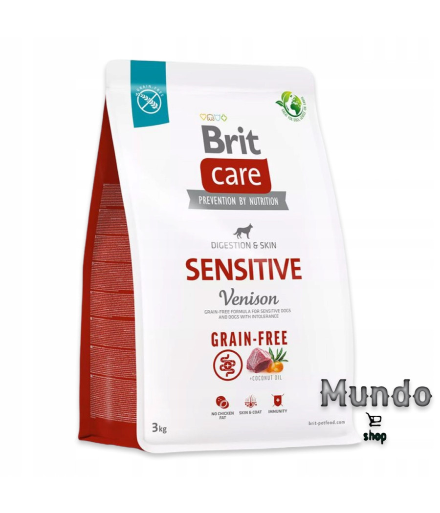 BRIT CARE Grain-Free Sensitive Venison 3kg