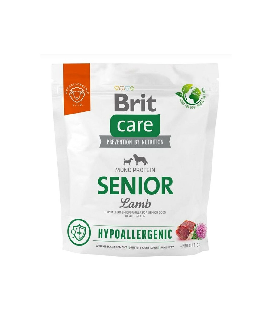 BRIT HYPOALLERGENIC SENIOR LAMB karma dla psa 1kg BRIT HYPOALLERGENIC SENIOR LAMB karma dla psa 1kg