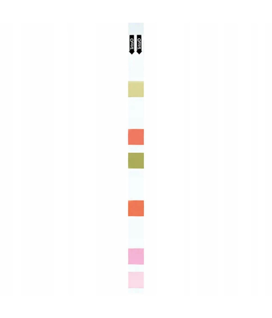 Tetra Test paskowy określający pH, KH, GH, NO2, NO3, Cl2.