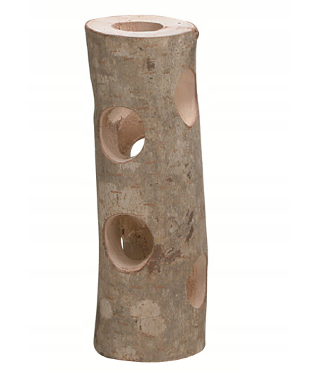 Tunel drewniany Panama Pet dla gryzoni 20cm