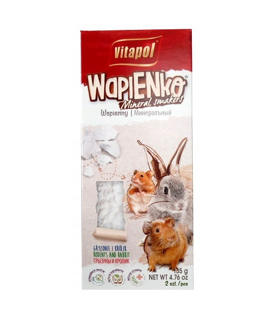 Vitapol Smakers Przysmak wapienny dla gryzoni i królików 2 szt. 135 g