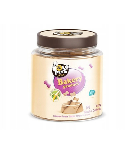 Ciastka LoLo Pets kostki bananowe M 210g