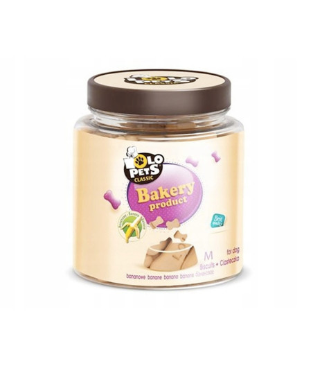 Ciastka LoLo Pets kostki bananowe M 210g