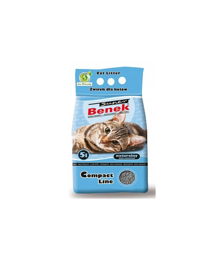 Super Benek żwirek bentonitowy 5 l Super Benek żwirek bentonitowy 5 l