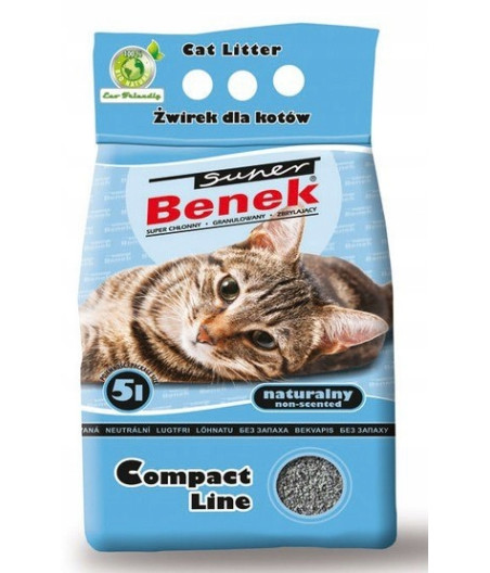 Super Benek żwirek bentonitowy 5 l