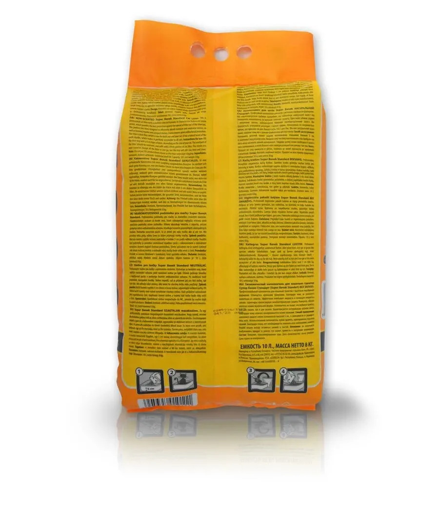 SUPER BENEK NATURALNY 10L Żwirek bentonitowy