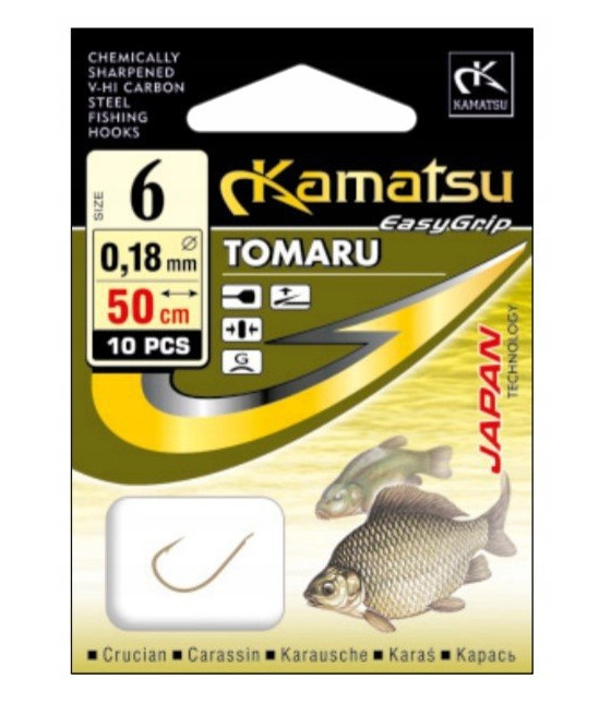 HACZYKI Z PRZYPONEM KAMATSU TOMARU KARAŚ nr12 50cm 10szt 520310112