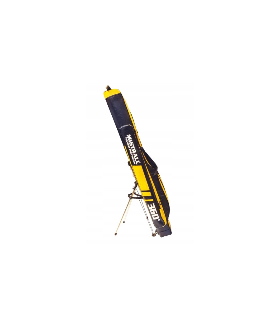 MISTRALL POKROWIEC WĘDKARSKI USZTYWNIANY 3-KOMOROWY 150CM Z NOGAMI - STELAŻ MISTRALL POKROWIEC WĘDKARSKI USZTYWNIANY 3-KOMOROWY 150CM Z NOGAMI - STELAŻ