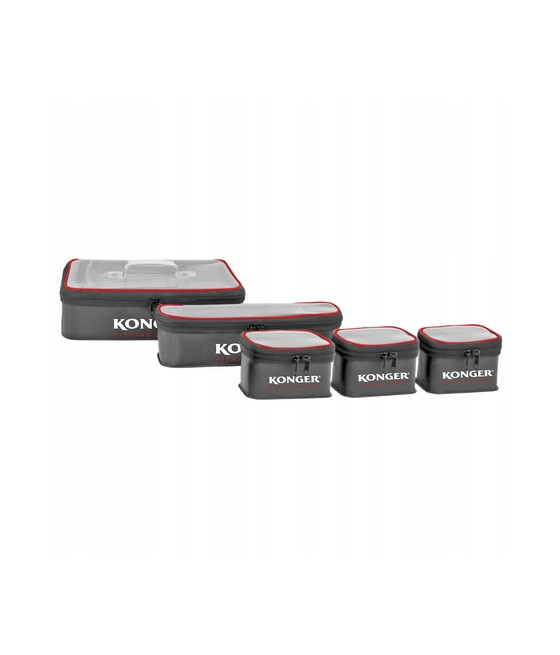 Torba Konger ORGANIZER BIG BOX 4 l czarny zestaw