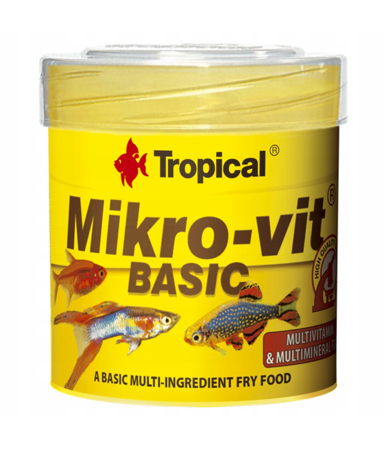 Pokarm dla ryb MIKROVIT BASIC 50ML/32G