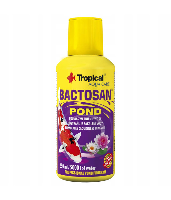 Preparat do klarowania wody Tropical Bactosan Pond 250 ml