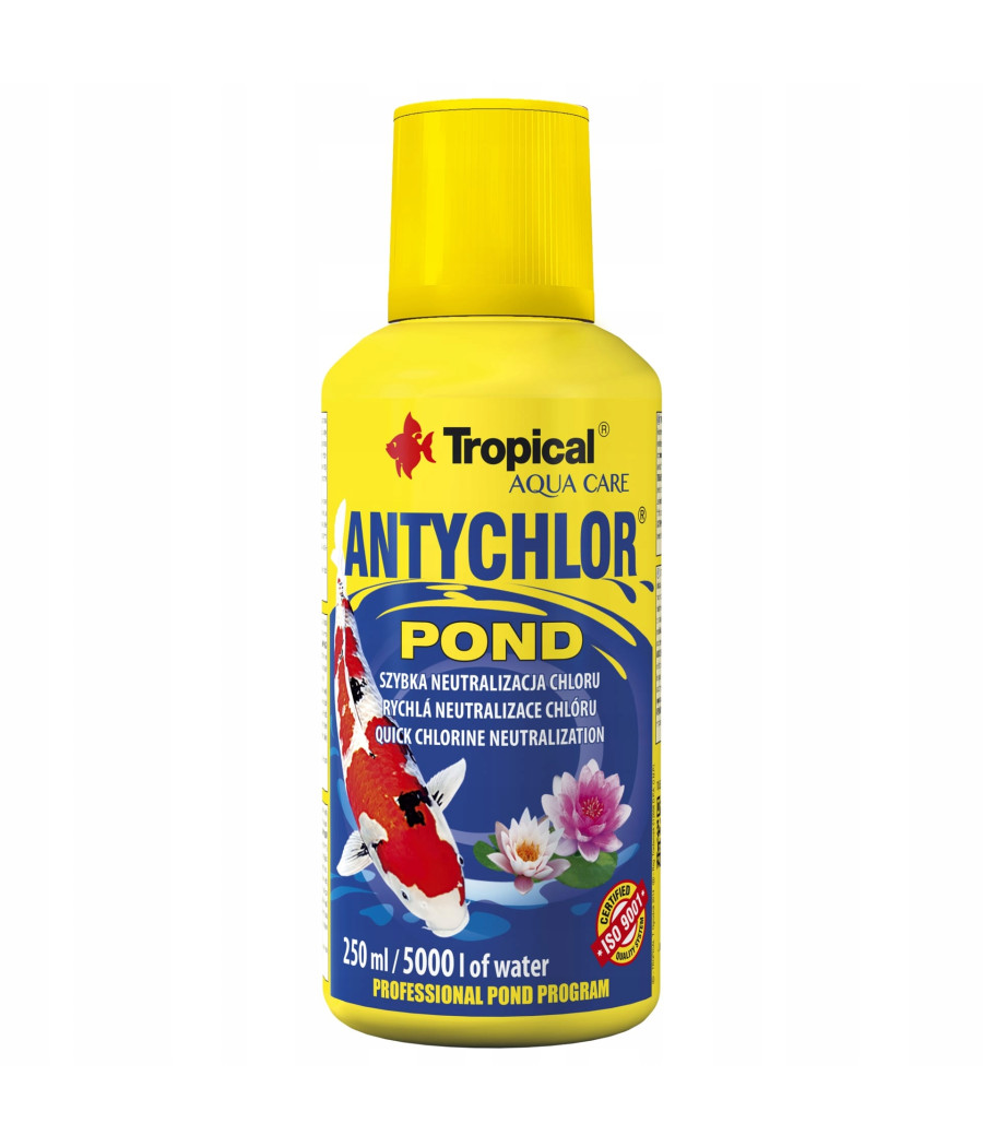 Preparat Tropical Antychlor Pond 250 ml Preparat Tropical Antychlor Pond 250 ml