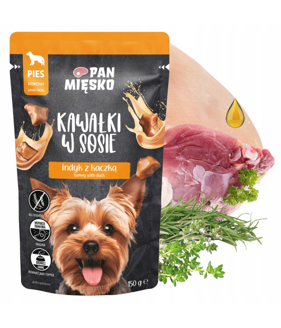Pan Mięsko karma mokra indyk 0,15 kg
