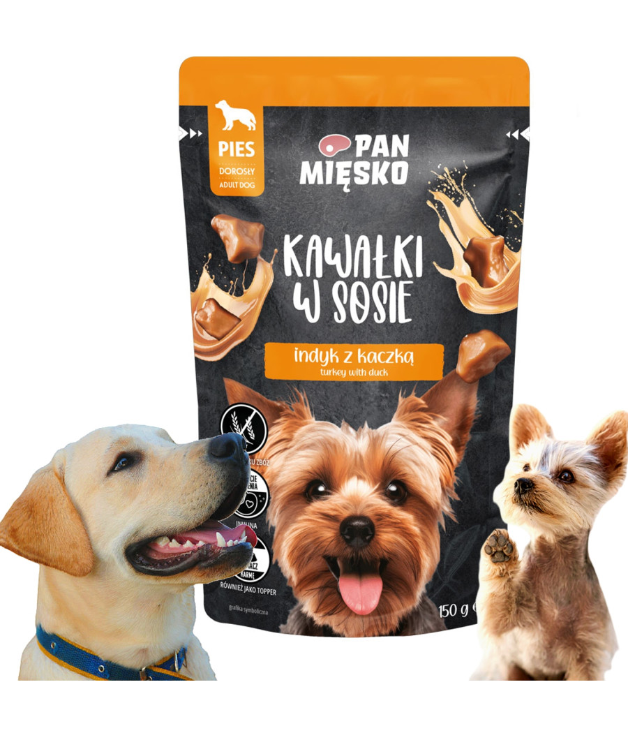 Pan Mięsko karma mokra indyk 0,15 kg