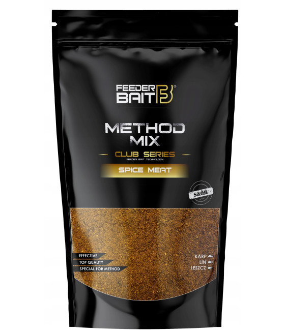Feeder Bait Method Mix Club Series Spice Meat 800g zanęta