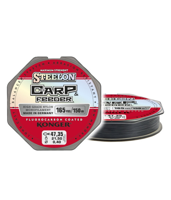 Żyłka Konger STELLON CARP&FEEDER FLUOROCARBON 0,35 mm x 150 m