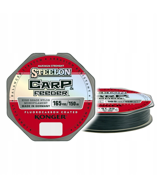 Żyłka Konger STELLON CARP&FEEDER FLUOROCARBON 0,3 mm x 150 m
