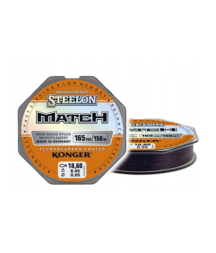 ŻYŁKA STEELON MATCH FC 0,25/150m KONGER