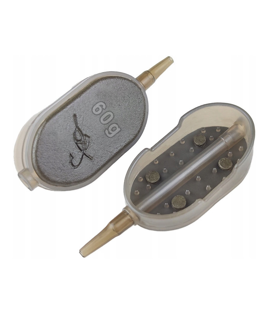 Podajnik Koszyk Brain Flat Pellet M 60gr Method Feeder