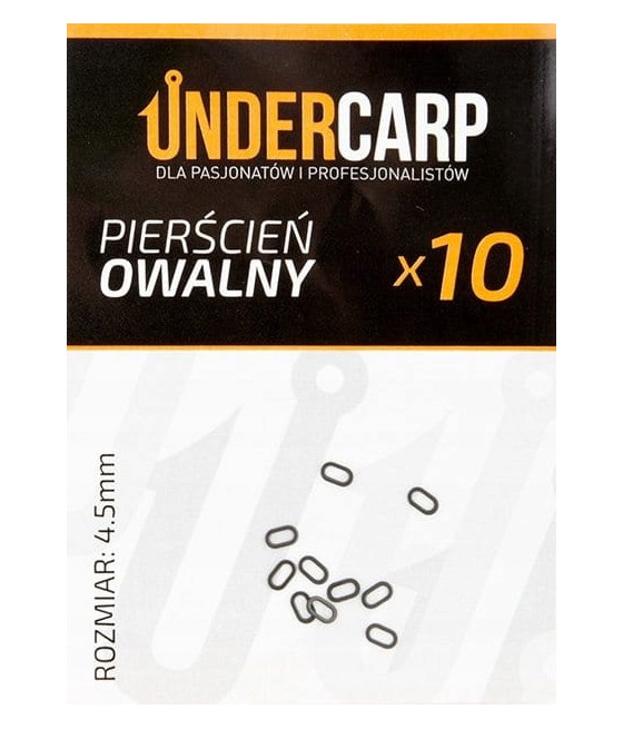 Kółko łącznikowe Undercarp Pierścień Owalny 4,5mm