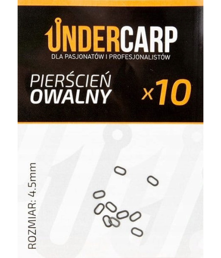 Kółko łącznikowe Undercarp Pierścień Owalny 4,5mm