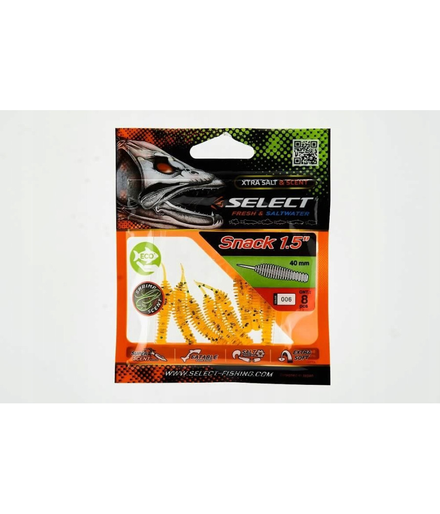 Przynęta Select Snack 1.5" (kolor 006) - 8 szt