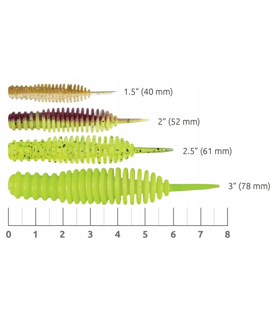 Przynęta Select Snack 1.5" (kolor 006) - 8 szt